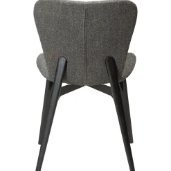 Paragon Stol Pebble Grey Bouclé, Black Ash