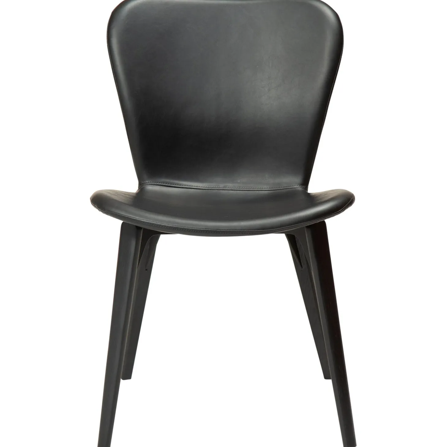 Paragon Stol Vintage Black Art.Leather, Black Ash