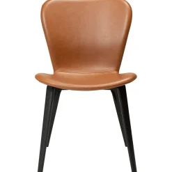 Paragon Stol Vintage Light Brown Art.Leather, Black Ash