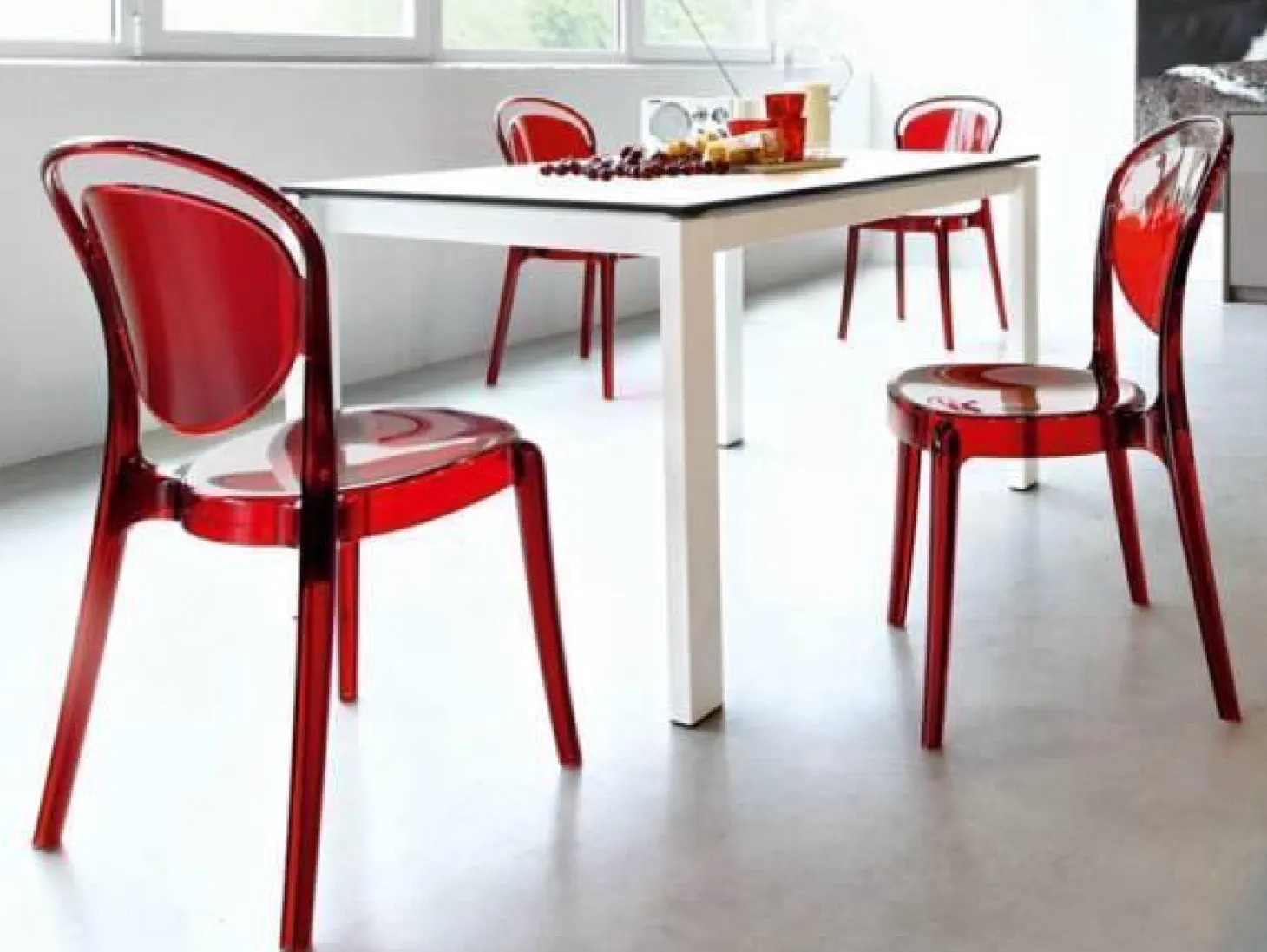 Parisienne stol Red