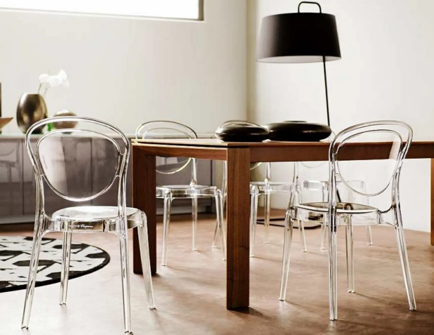 Parisienne stol Transparent
