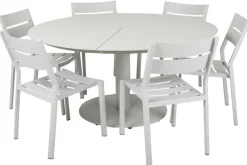 Peace Matbord Rund 150 cm Light Grey