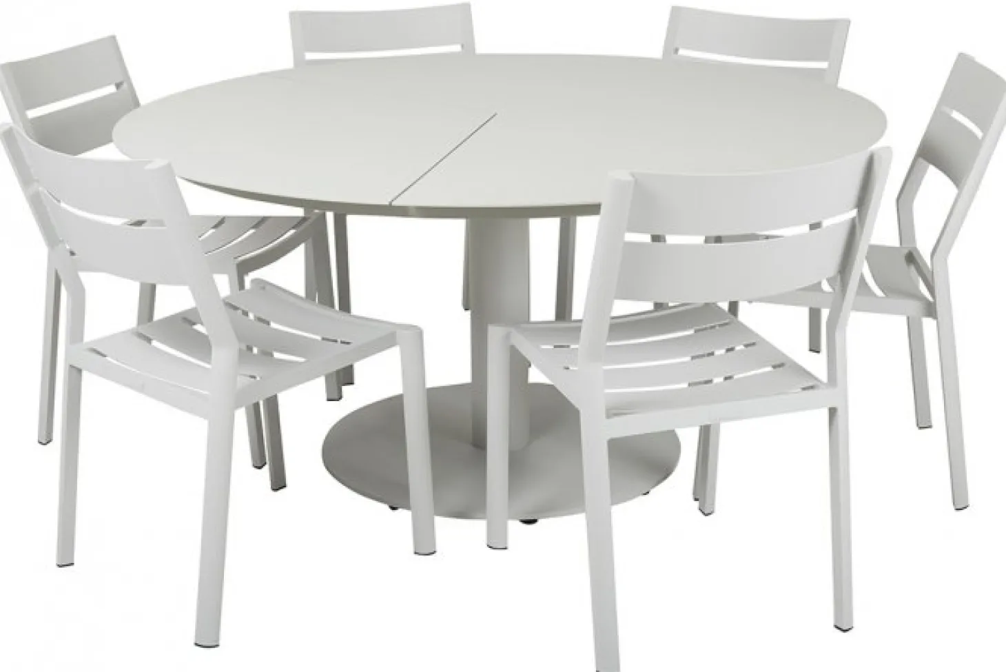 Peace Matbord Rund 150 cm Light Grey
