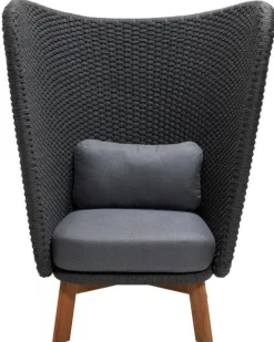 Peacock Wing Fåtölj Grå