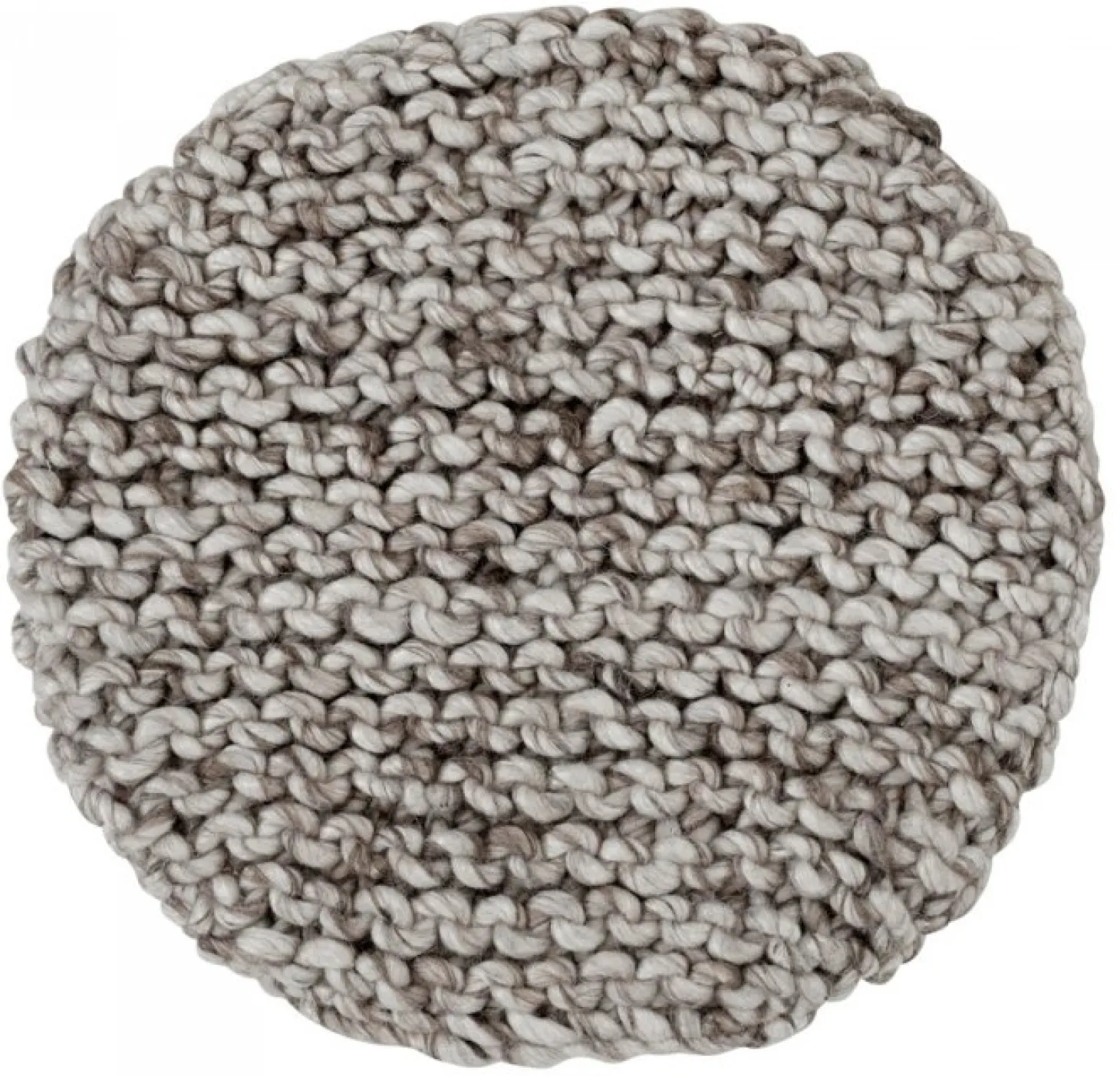 Pego Sittdyna Rund 36 cm Ljusgrå