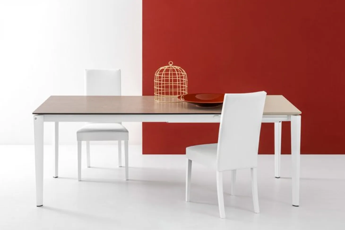 Pentagon Fast Matbord 130 cm