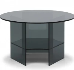 Pepe Soffbord Glas 70cm Smoke