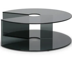 Pepe Soffbord Glas 90cm Smoke