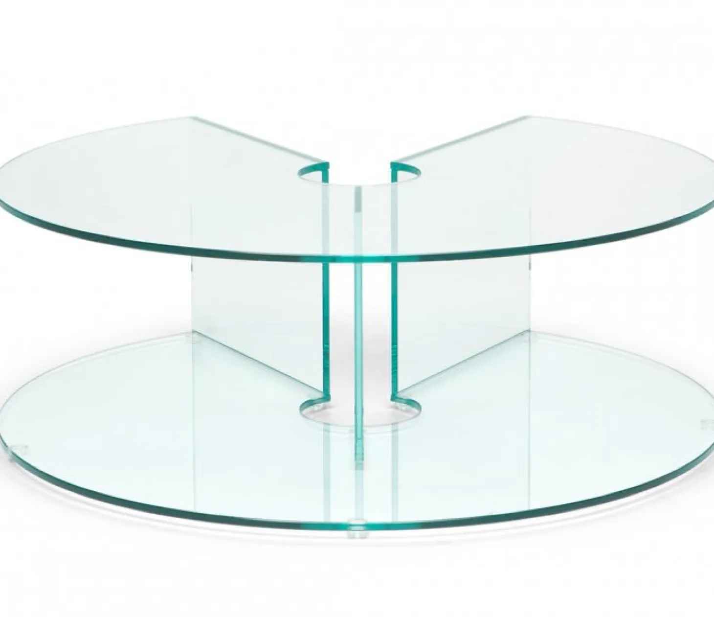 Pepe Soffbord Glas 90cm Transparent