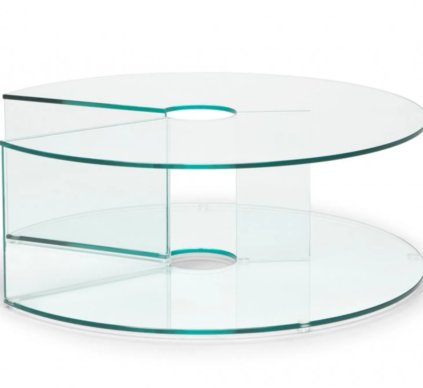 Pepe Soffbord Glas 90cm Transparent