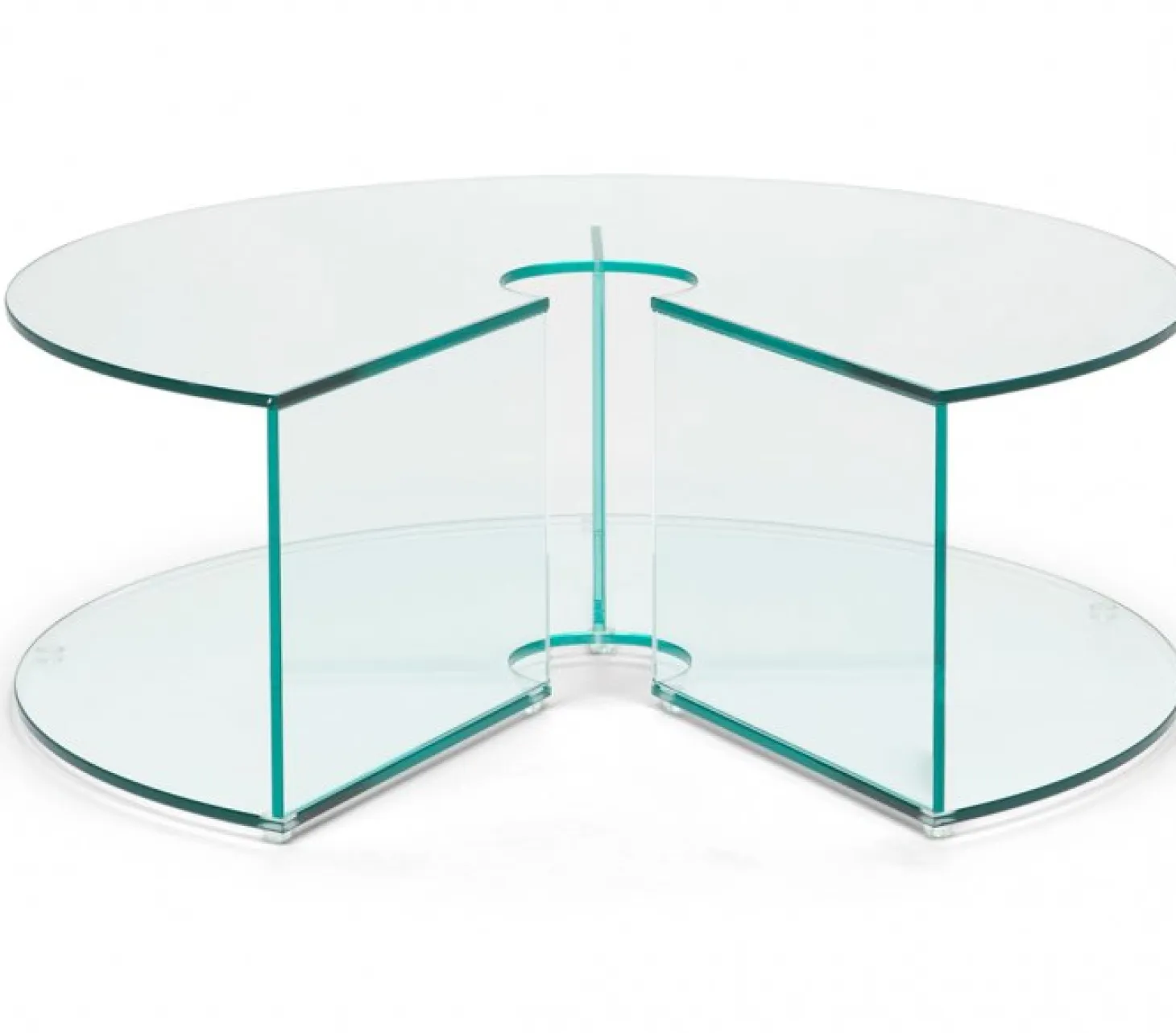 Pepe Soffbord Glas 90cm Transparent