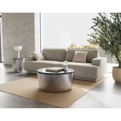Plaza Sidobord 45 cm Grå