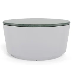 Plaza soffbord 80 cm Runt Grön
