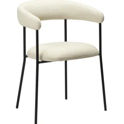 Plenti Stol Bone White, Black