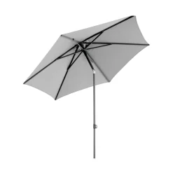 Poppi Parasoll 250 cm Antracit/Grå