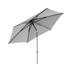 Poppi Parasoll 300 cm Antracit/Grå