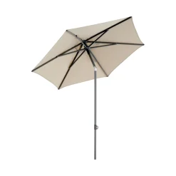 Poppi Parasoll 200 cm Champagne