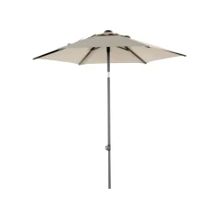 Poppi Parasoll 200 cm Champagne