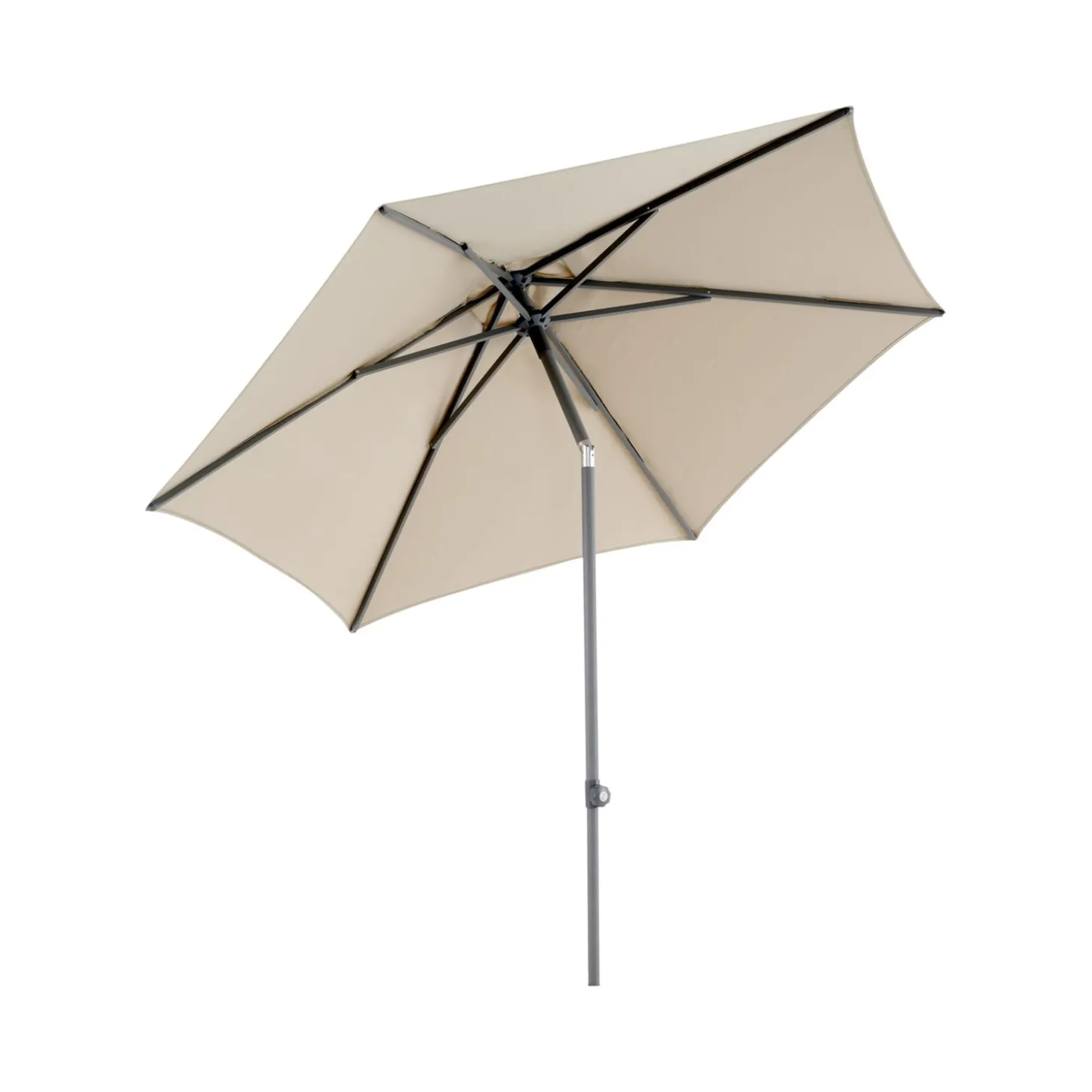 Poppi Parasoll 250 cm Champagne