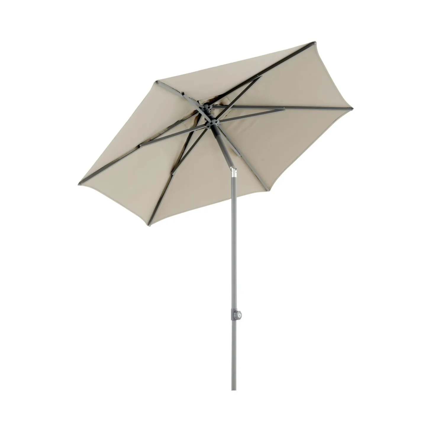 Poppi Parasoll 200 cm Taupe