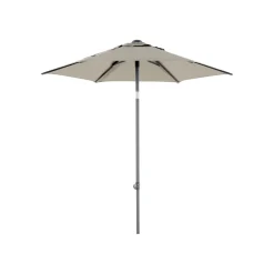 Poppi Parasoll 200 cm Taupe