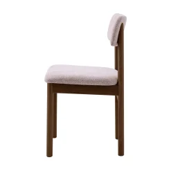 Portofino Stol Beige, Espresso Ek