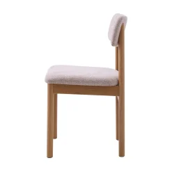 Portofino Stol Beige, Naturlig Ek
