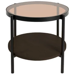 Powis Sidobord Ø48 cm Tawny Espresso