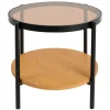 Powis Sidobord Ø48 cm Tawny Natural