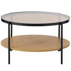 Powis Soffbord Ø84 cm Tawny Natural