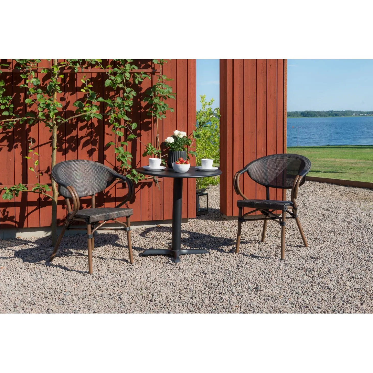 Äppelhed Caféstol Brun