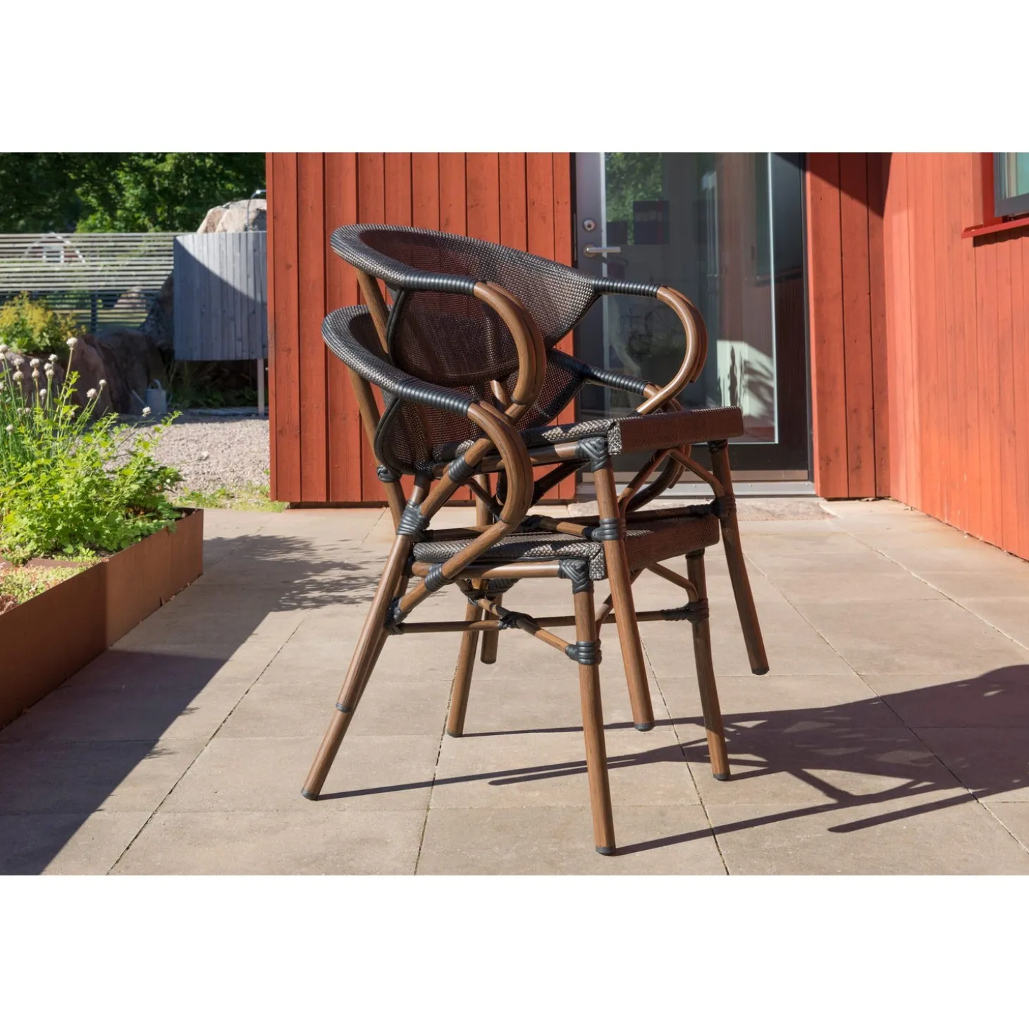 Äppelhed Caféstol Brun