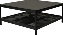Raffels Soffbord 90x90 cm Svart