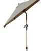 Ragusa Parasoll 2,5 m Beige/Alu Wood