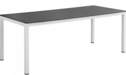 Rana Bord 200x90 cm Vit/Svart