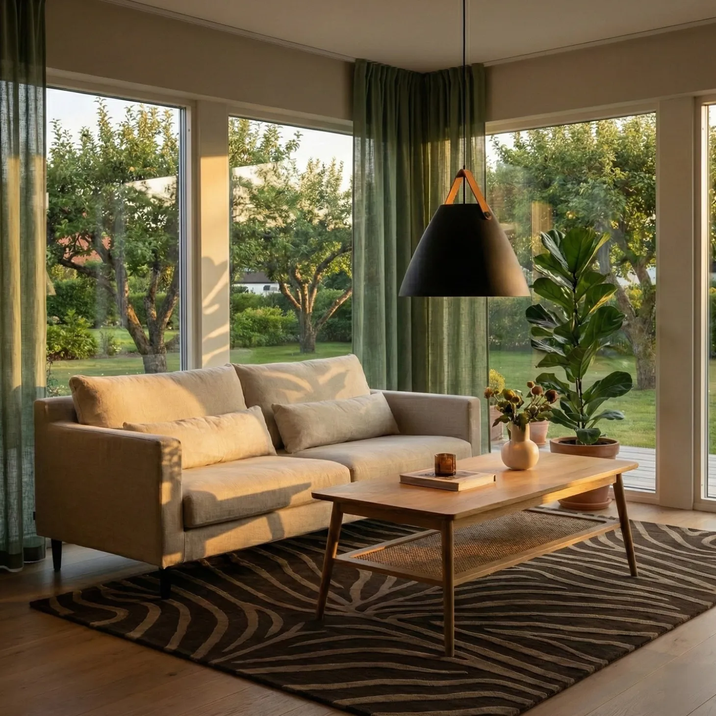 Raquel 60x120 cm Soffbord Naturlig