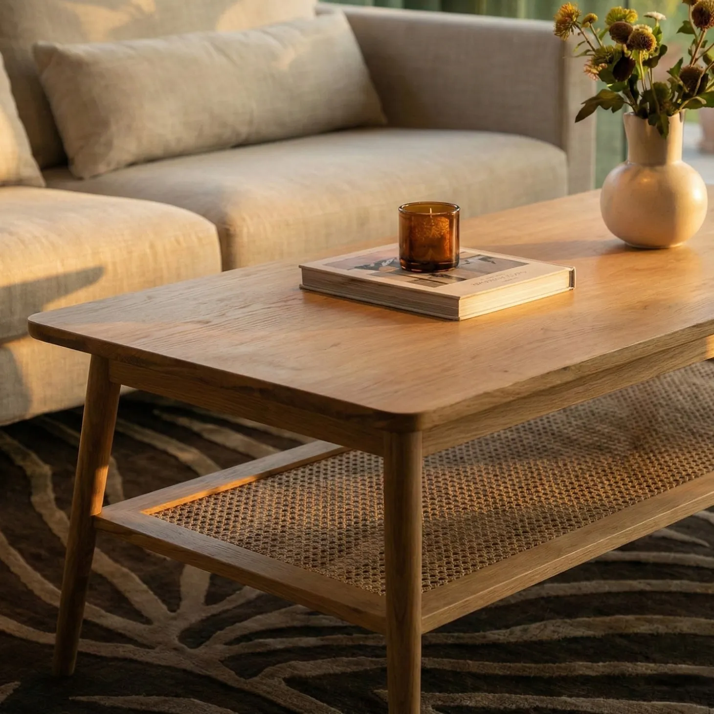 Raquel 60x120 cm Soffbord Naturlig