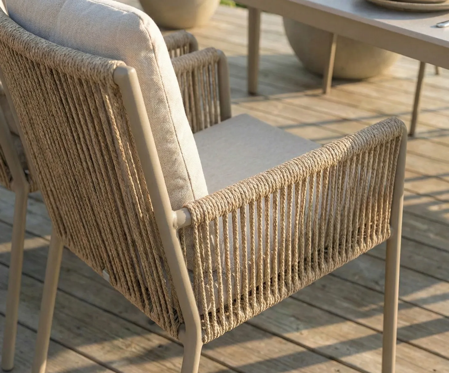 Ravenna Matbord 220x95 cm Khaki