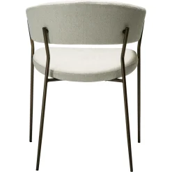 Reboot Stol Simply Beige, Antique Brass
