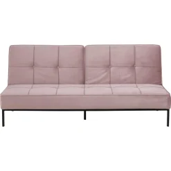 Reese Bäddsoffa Vic tyg Puderrosa