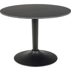 Rennes Soffbord Rund 60 cm Svart Grantham