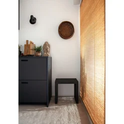 Rib 45x35 cm Pall Mahogny Matt Svart