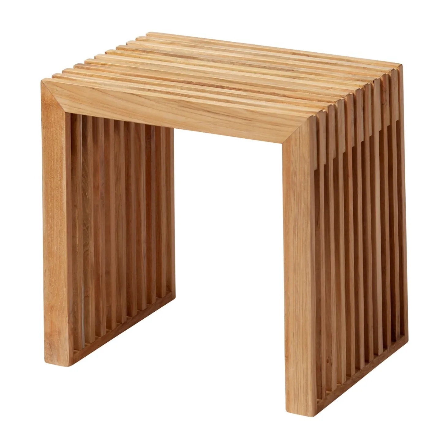 Rib 45x35 cm Pall Teak
