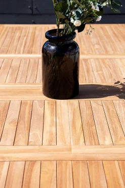 Rimini Bord 110x195-295 cm Teak