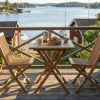 Rimini Cafebord 70x70 cm Teak