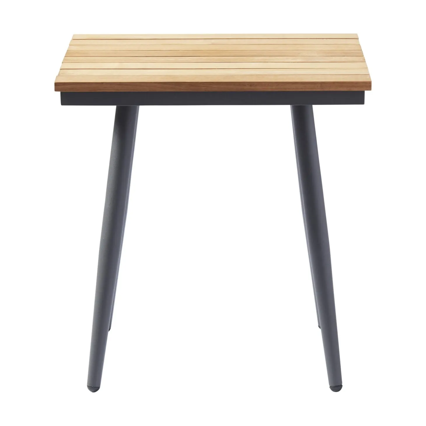 Rio Antracit/Teak Loungebord 50x45 cm