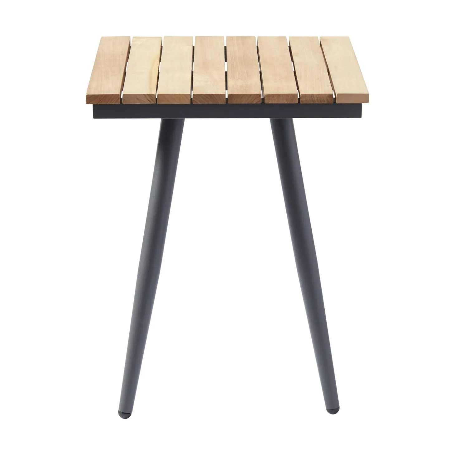 Rio Antracit/Teak Loungebord 50x45 cm