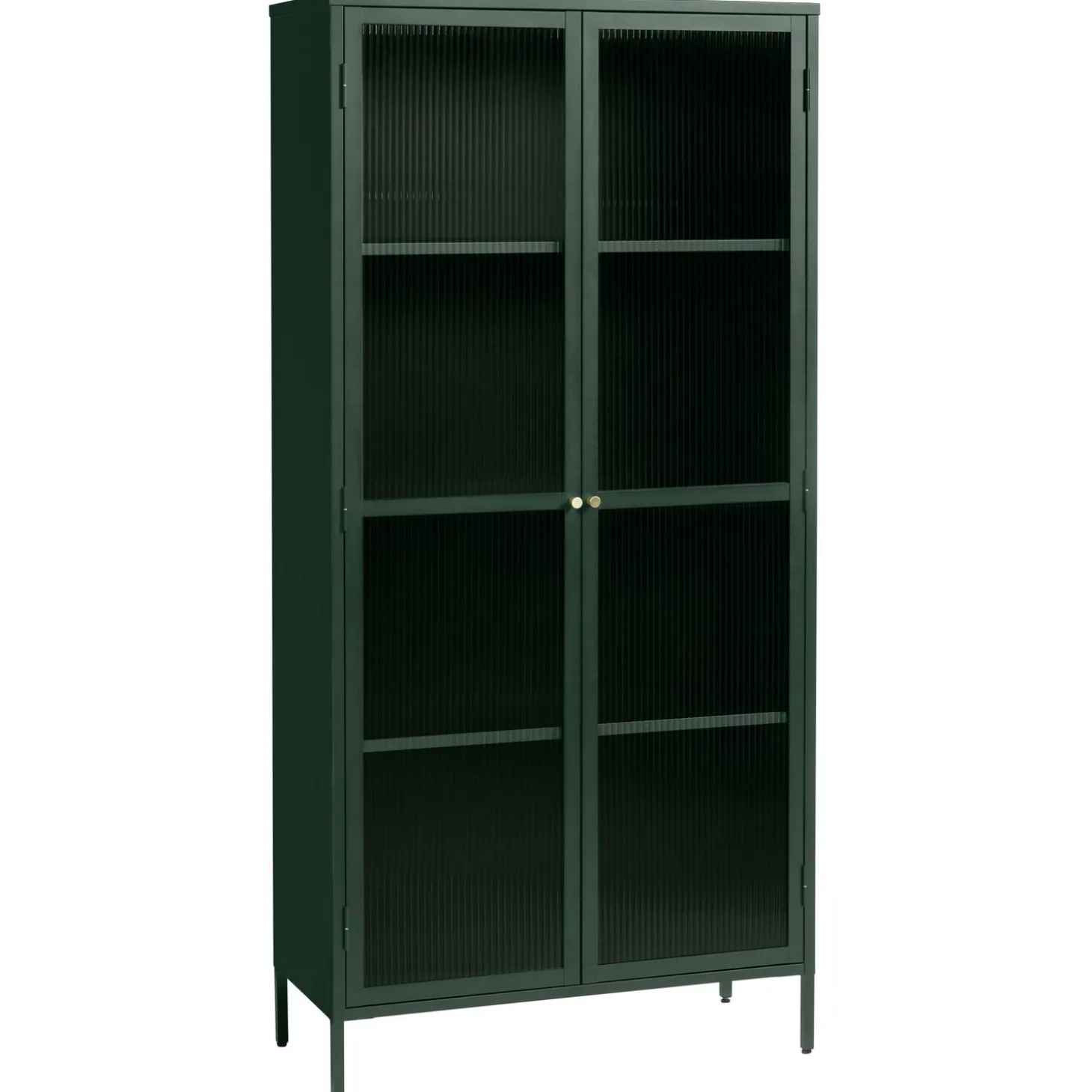 Riviera Vitrinskåp 190 cm Grön