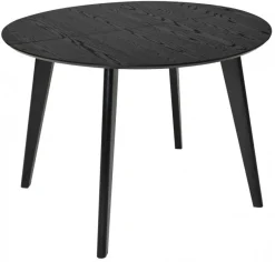 Sagene Matbord 110 cm Svart Ek