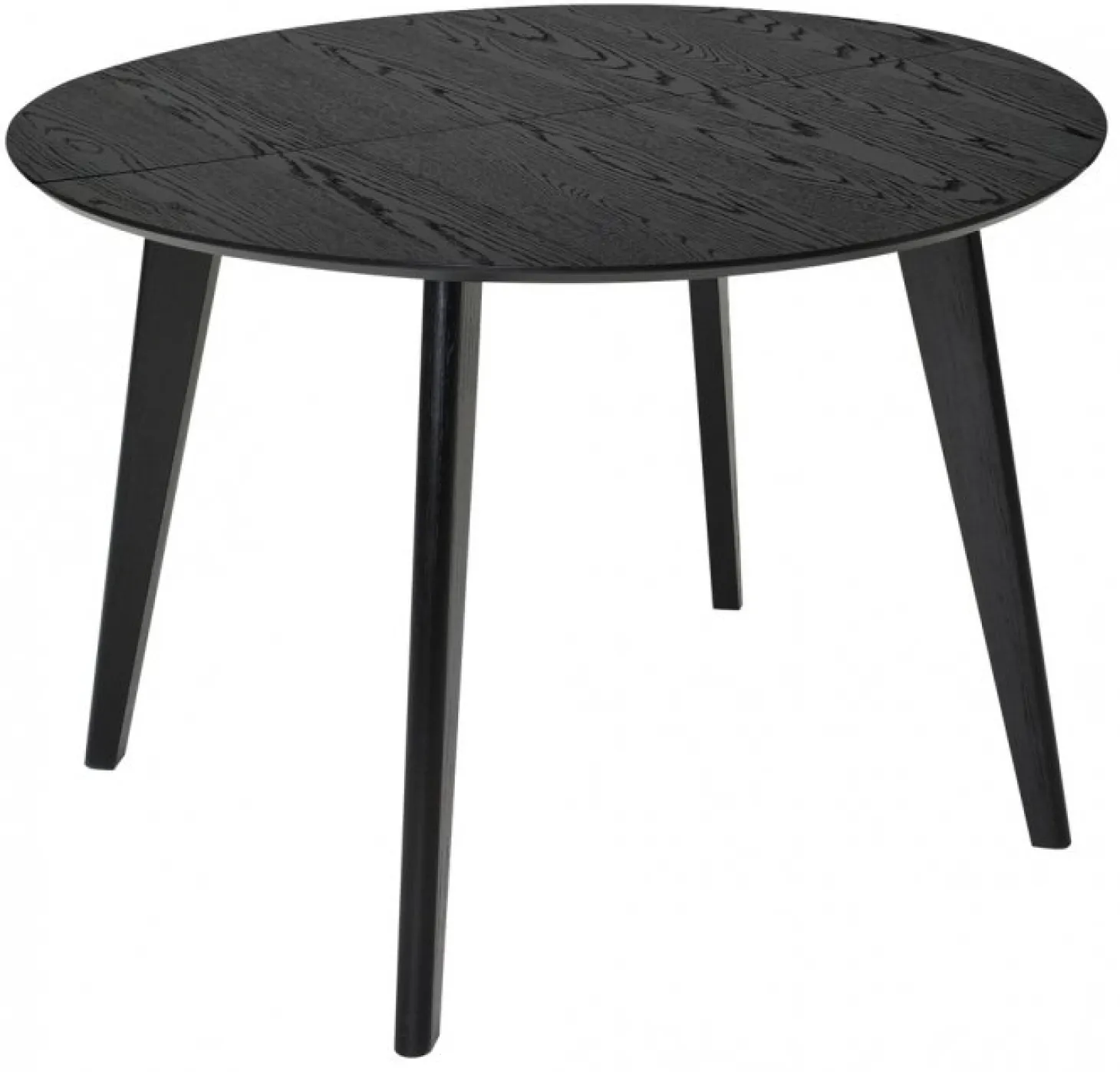 Sagene Matbord 130 cm Svart Ek